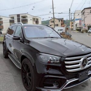 2024 Mercedes Benz Gls black gasoline used car Japan export