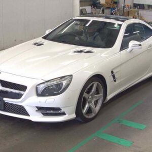 2015 Mercedes Benz Sl white gasoline used car Japan export