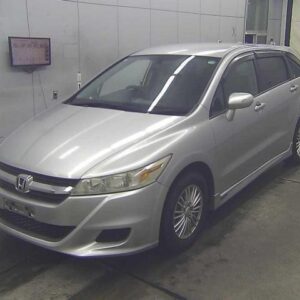 2009 Honda Stream gray gasoline used car Japan export