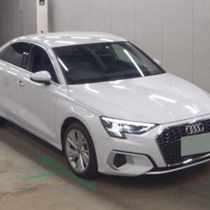 2023 Audi A3 Sedan white gasoline used car Japan export