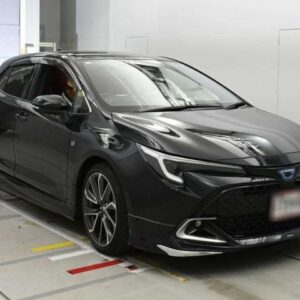 2023 Toyota Corollasport black gasoline used car Japan export
