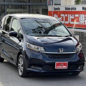 2020 Honda Freed blue gasoline used car Japan export