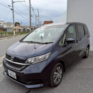 2020 Honda Freed blue gasoline used car Japan export