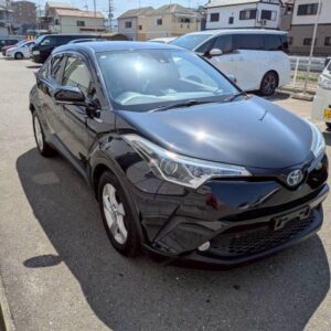 2017 Toyota C-Hr black gasoline used car Japan export