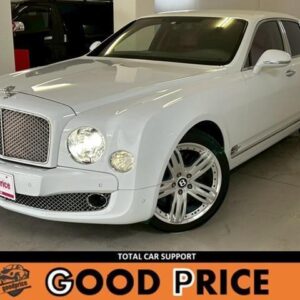 2011 Bentley Mulsanne white gasoline used car Japan export
