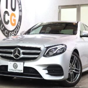 2018 Mercedes Benz E-Class silver diesel used car Japan export