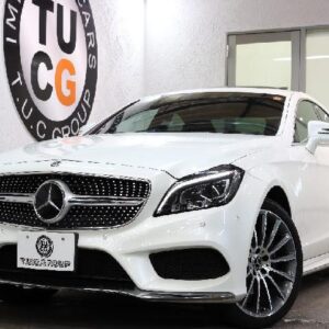 2017 Mercedes Benz Cls-Class white diesel used car Japan export