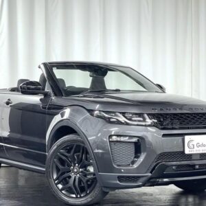 2018 Land Rover Range Rover Evoque Convertible gray gasoline used car Japan export