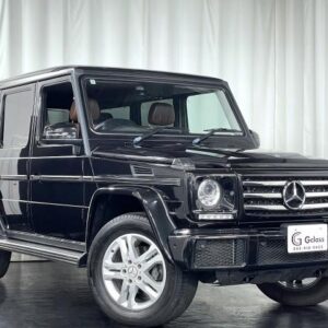 2016 Mercedes Benz G-Class black diesel used car Japan export
