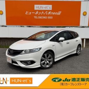 2015 Honda Jade pearl hybrid used car Japan export