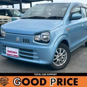 2021 Suzuki Alto blue gasoline used car Japan export