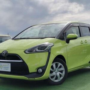 2015 Toyota Sienta yellow gasoline used car Japan export