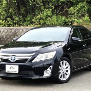2011 Toyota Camry black hybrid used car Japan export