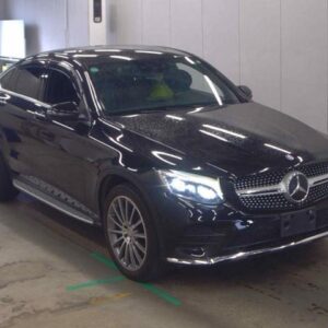 2017 Mercedes Benz Glc-Class black gasoline used car Japan export