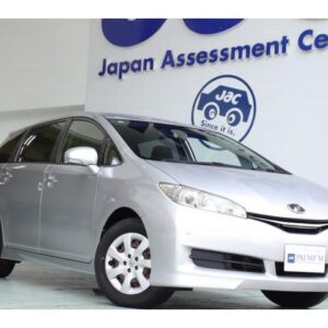 2016 Toyota Wish silver gasoline used car Japan export