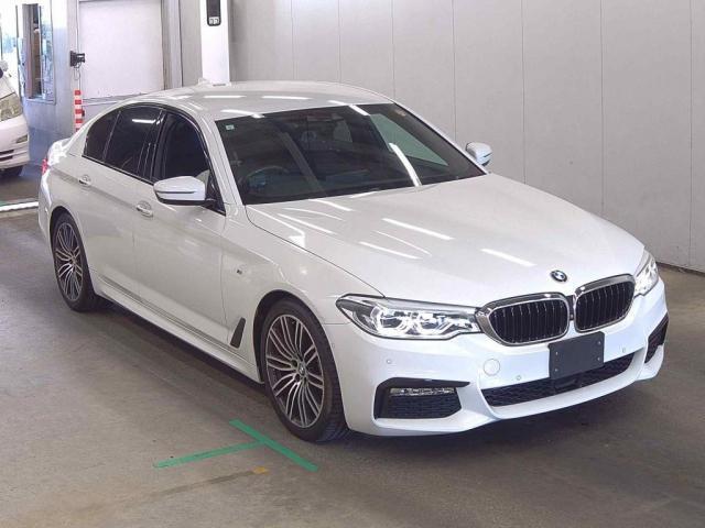 Ref:AUX-23555797 BMW 5 SERIES 2018 1 2018 Bmw 5 Series white diesel used car Japan export