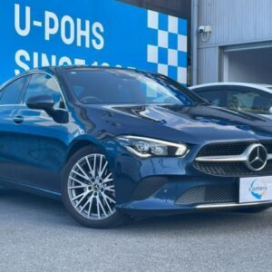 2019 Mercedes Benz Cla-Class blue diesel used car Japan export