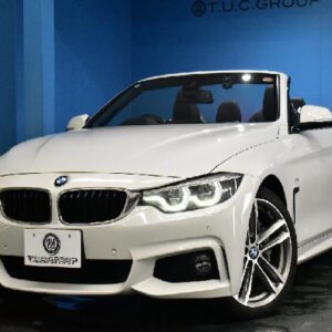 2018 Bmw 4 Series white gasoline used car Japan export