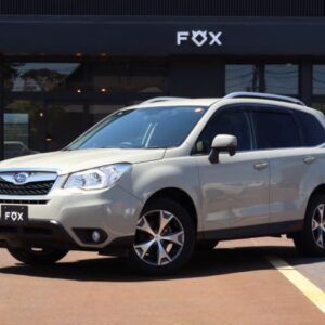 2015 Subaru Forester gray gasoline used car Japan export