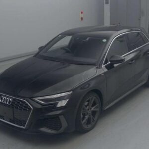 2021 Audi A3 black gasoline used car Japan export