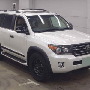 2015 Toyota Land Cruiser pearl gasoline used car Japan export