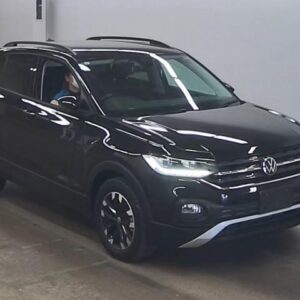 2021 Volkswagen T-Cross black gasoline used car Japan export