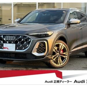 2025 Audi Sq5 Sportback gray hybrid used car Japan export