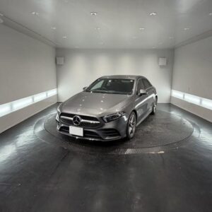 2023 Mercedes Benz A-Class gray gasoline used car Japan export