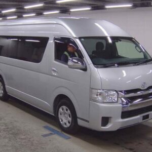 2020 Toyota Hiace Wagon silver gasoline used car Japan export