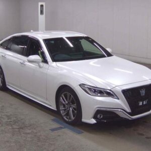 2021 Toyota Crown Hybrid pearl gasoline used car Japan export