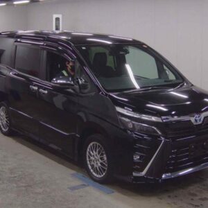 2021 Toyota Voxy black gasoline used car Japan export