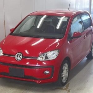 2018 Volkswagen Up! red gasoline used car Japan export