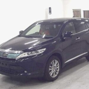 2017 Toyota Harrier black gasoline used car Japan export