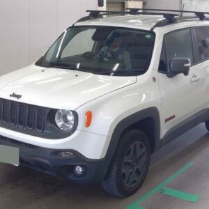 2017 Chrysler Jeep Jeep Renegade white gasoline used car Japan export
