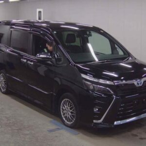 2021 Toyota Voxy black gasoline used car Japan export