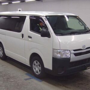 2022 Toyota Hiace Van white diesel used car Japan export
