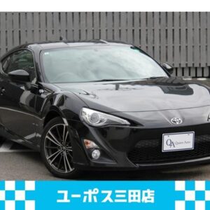 2015 Toyota 86 black gasoline used car Japan export
