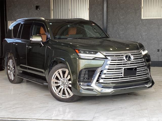 Ref:AUX-23569506 LEXUS LX 2024 1 2024 Lexus Lx green gasoline used car Japan export