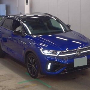 2024 Volkswagen T-Roc blue gasoline used car Japan export
