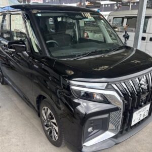 2025 Suzuki Solio Bandit black hybrid used car Japan export