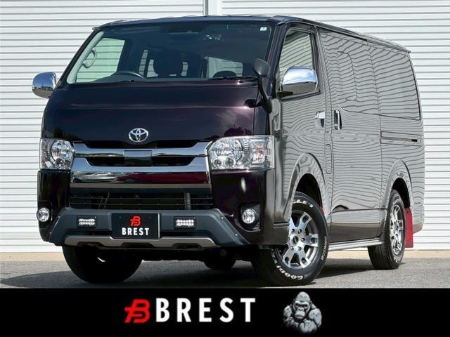 Ref:AUX-23573832 TOYOTA HIACE VAN 2018 1 2018 Toyota Hiace Van purple diesel used car Japan export