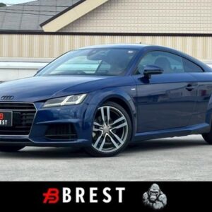 2018 Audi Tt Coupe blue gasoline used car Japan export