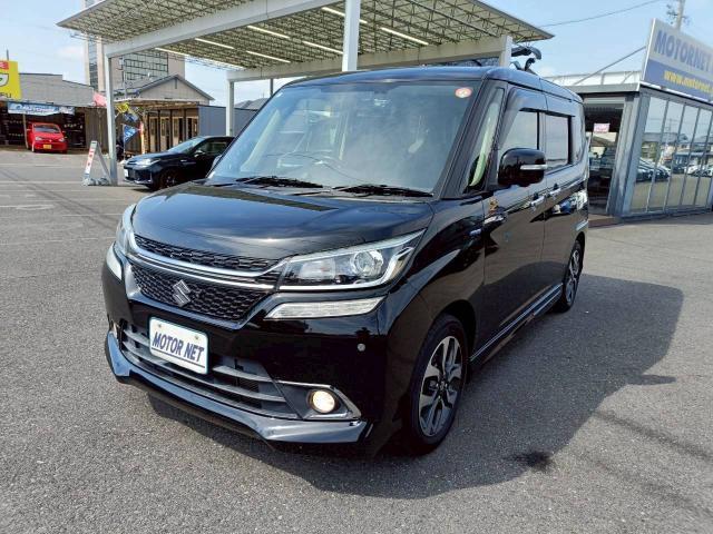 Ref:AUX-23574784 SUZUKI SOLIO BANDIT 2017 1 2017 Suzuki Solio Bandit black hybrid used car Japan export