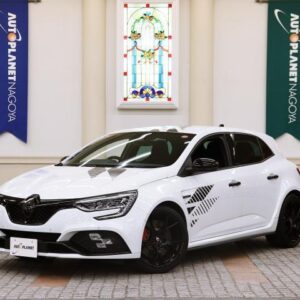 2023 Renault Megane white gasoline used car Japan export