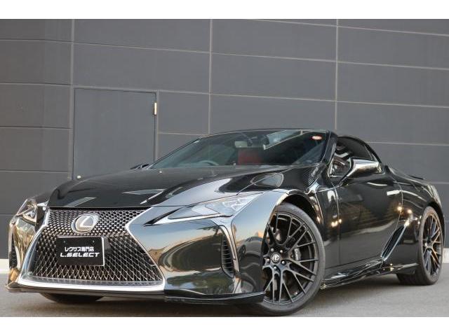 Ref:AUX-23575195 LEXUS LC 2020 1 2020 Lexus Lc black gasoline used car Japan export