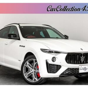 2020 Maserati Levante white diesel used car Japan export