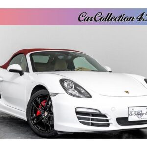 2013 Porsche Boxster white gasoline used car Japan export