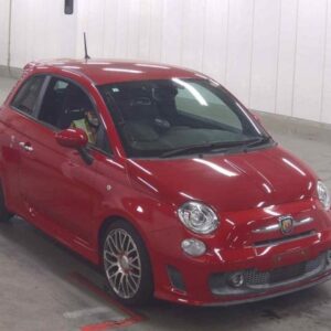 2015 Abarth Abarth 595 red gasoline used car Japan export