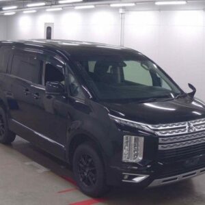 2019 Mitsubishi Delica D:5 black diesel used car Japan export