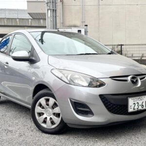 2011 Mazda Demio silver gasoline used car Japan export